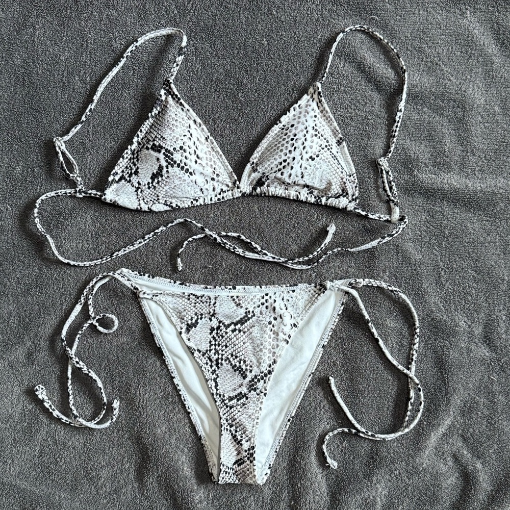 Forever 21 Snake Print Bikini